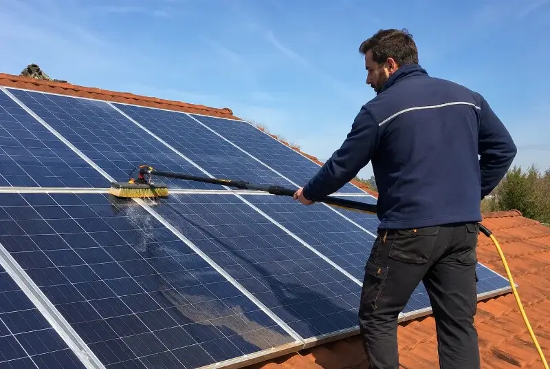 Nettoyage et entretien de panneaux solaires à Sérigné