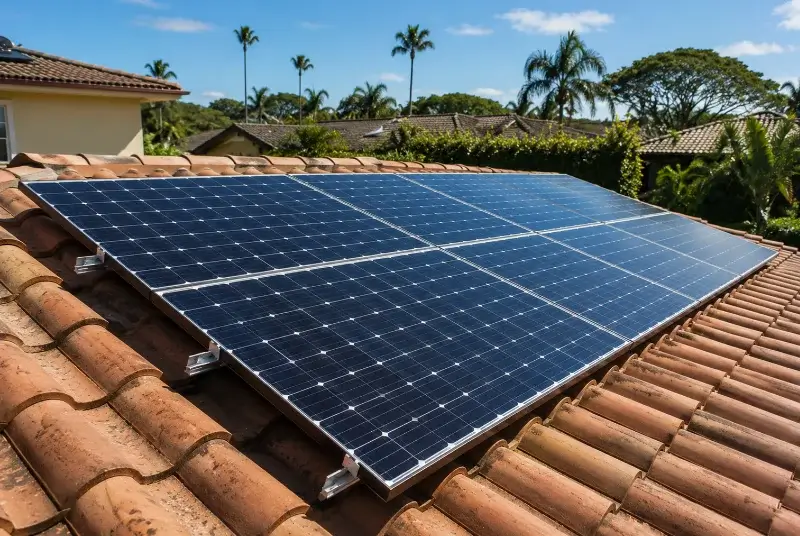 Installation de panneaux solaires à Sérigné